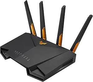 ASUS TUF Gaming AX4200 WiFi 6 Router review with gaming features and AiMesh tech