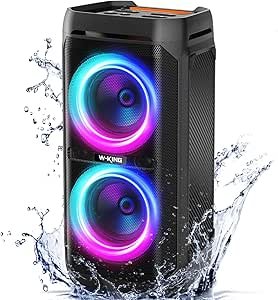 Powerful Review of W-KING T11 240W Bluetooth Speaker with Huge Bass and RGB Lights